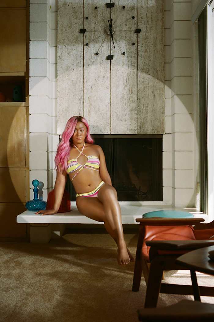 The Malibu Top x Naochi Bottom in Libra Stripe